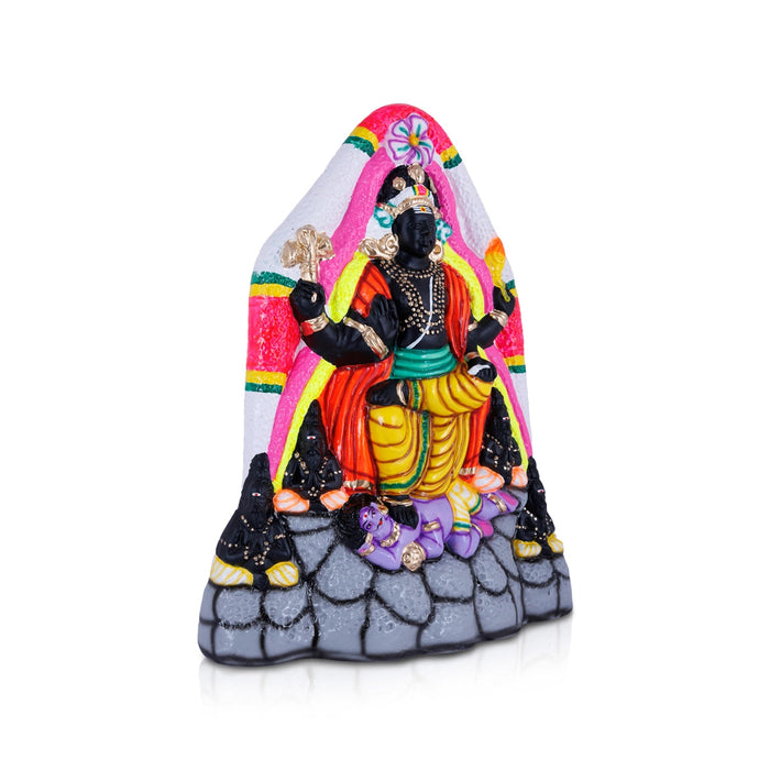 Dakshinamurthy Vigraham Paper Mache Golu Bommai- 15 X 14 Inches | Navaratri Gombe/Giri Golu Doll/Navratri Decor