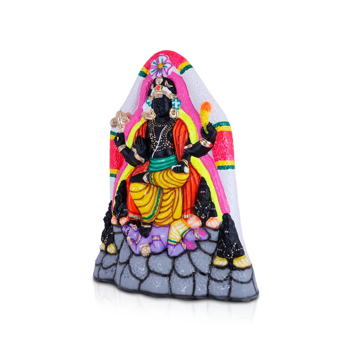 Dakshinamurthy Vigraham Paper Mache Golu Bommai- 15 X 14 Inches | Navaratri Gombe/Giri Golu Doll/Navratri Decor