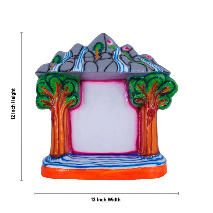 Govardhana Giri Krishna Paper Mache Golu Bommai Set - 12 X 13 Inches | Navaratri Gombe/ Giri Golu Doll