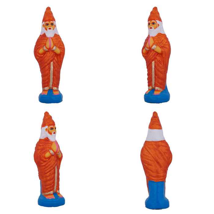 Govardhana Giri Krishna Paper Mache Golu Bommai Set - 12 X 13 Inches | Navaratri Gombe/ Giri Golu Doll