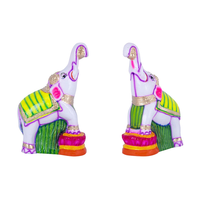 Ashtalakshmi Idol Paper Mache Golu Bommai Set- 12 X 8 Inches | Navaratri Gombe/ Navratri Decor/ Giri Golu Doll