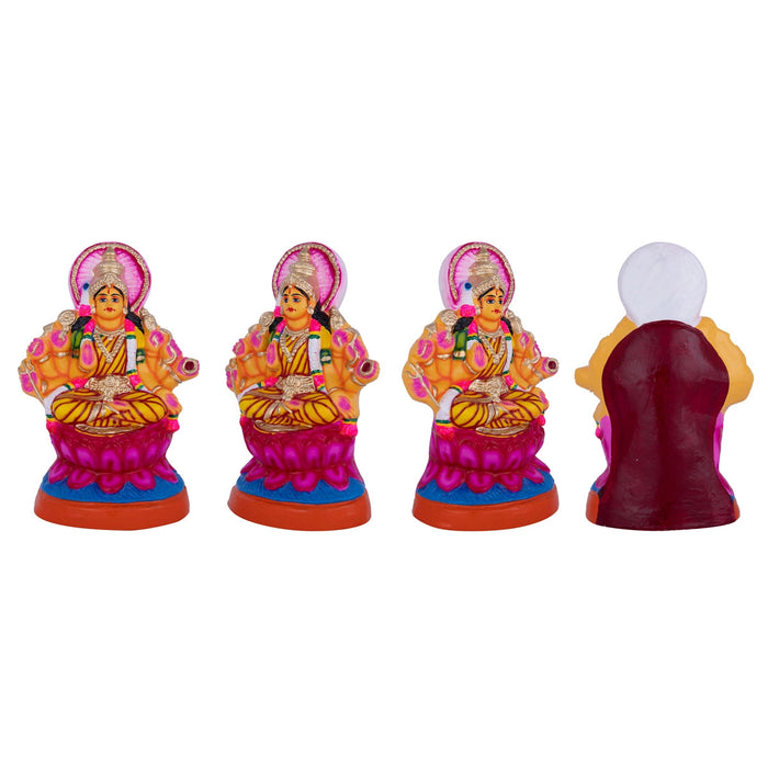 Ashtalakshmi Idol Paper Mache Golu Bommai Set- 12 X 8 Inches | Navaratri Gombe/ Navratri Decor/ Giri Golu Doll