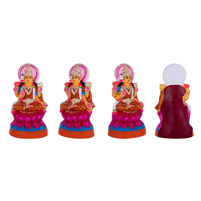 Ashtalakshmi Idol Paper Mache Golu Bommai Set- 12 X 8 Inches | Navaratri Gombe/ Navratri Decor/ Giri Golu Doll