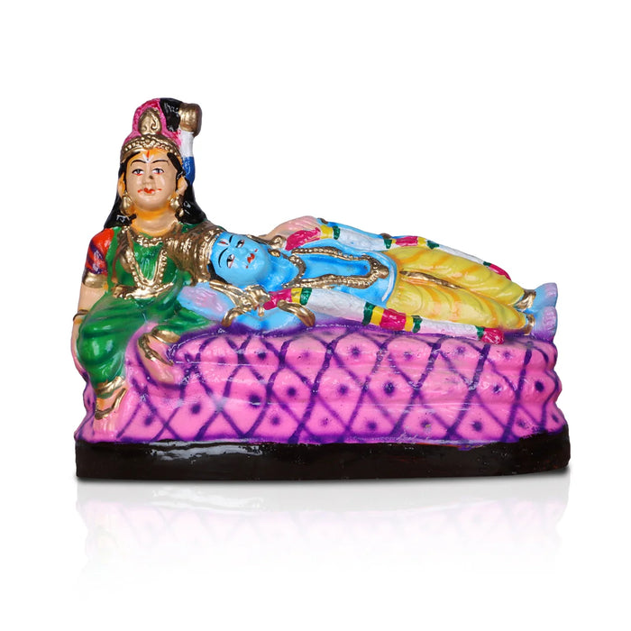 Andal Rangamannar Clay Golu Bommai - 7 Inches | Giri Golu Doll/ Navaratri Golu Bomma/Gombe/Bommai