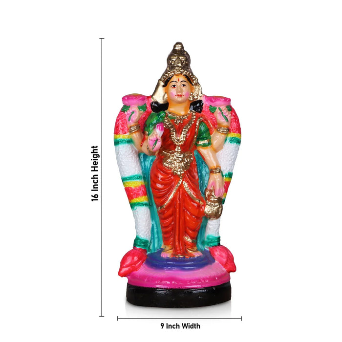 Kasi Vishalakshi Clay Golu Bommai - 16 Inches | Giri Golu Doll/ Navaratri Golu Bomma/Gombe/Bommai