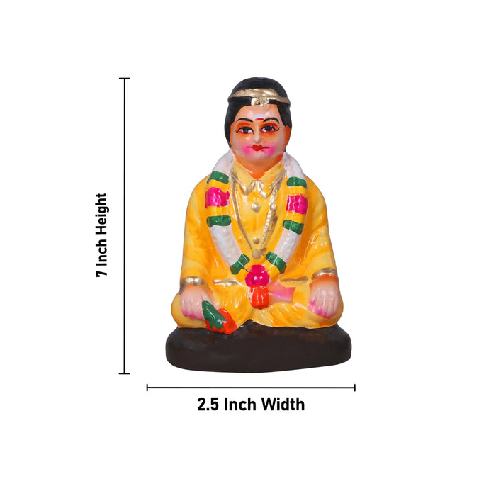 Kalyanam Set - 7 Inches | Giri Golu Statue/ Clay Statue/ Marriage Set/ Navarathri Doll