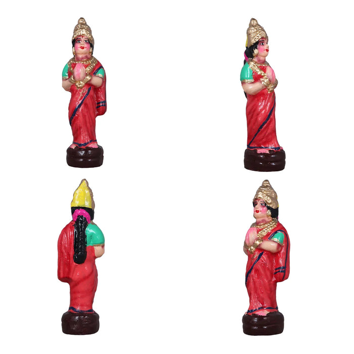 Krishna Thulabharam Clay Golu Bommai Set - 12 Inches | Giri Golu Doll/ Navaratri Golu Bomma/Gombe/Bommai