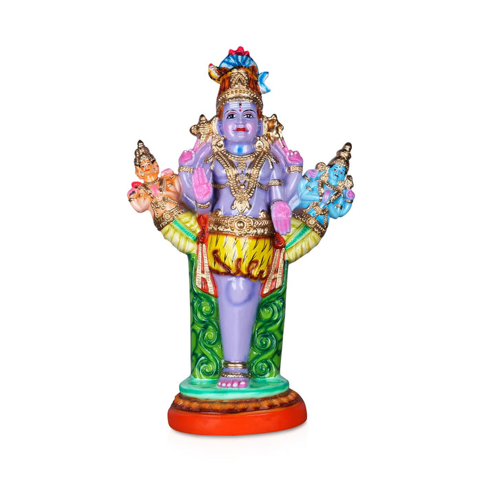 Ekapada Murthy Paper Mache Golu Bommai - 24 Inches | Giri Golu Doll/ Navaratri Golu Bomma/Gombe/Bommai