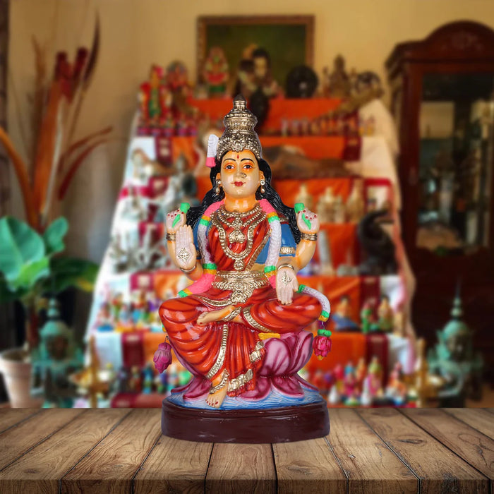 Laxmi Paper Mache Golu Bommai - 24 Inches | Giri Golu Doll/ Navaratri Golu Bomma/Gombe/Bommai