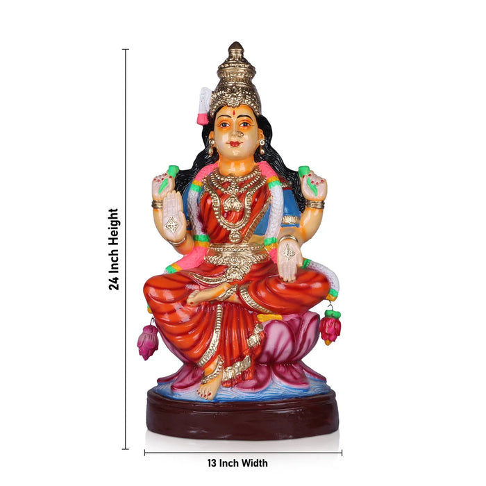 Laxmi Paper Mache Golu Bommai - 24 Inches | Giri Golu Doll/ Navaratri Golu Bomma/Gombe/Bommai