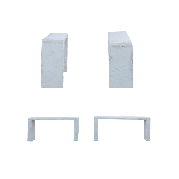 School Clay Golu Bommai Set - 7 x 3 Inches | Navaratri Gombe/ Giri Golu Doll/ Navratri Decor