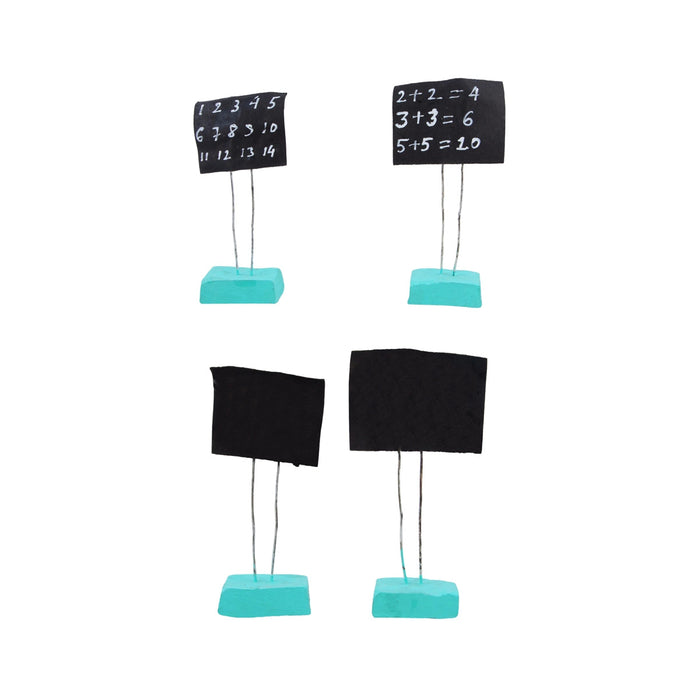 School Clay Golu Bommai Set - 7 x 3 Inches | Navaratri Gombe/ Giri Golu Doll/ Navratri Decor