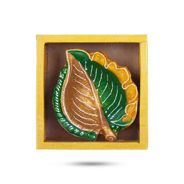 Akhanda Deep - Clay | Oil Lamp/ agal Vilakku/ Clay Deepam for Festivals & Pooja Rituals