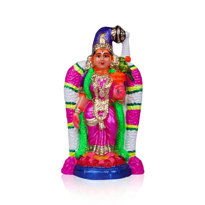 Andal Clay Golu Bommai - 10 Inches | Giri Golu Doll/ Navaratri Golu Bomma/Gombe/Bommai