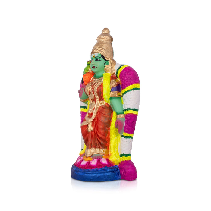 Meenakshi Clay Golu Bommai - 12 Inches | Giri Golu Doll/ Navaratri Golu Bomma/Gombe/Bommai