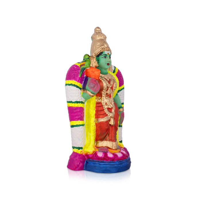 Meenakshi Clay Golu Bommai - 12 Inches | Giri Golu Doll/ Navaratri Golu Bomma/Gombe/Bommai