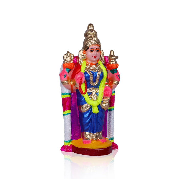 Vishalakshi Clay Golu Bommai - 10 Inches | Giri Golu Doll/ Navaratri Golu Bomma/Gombe/Bommai