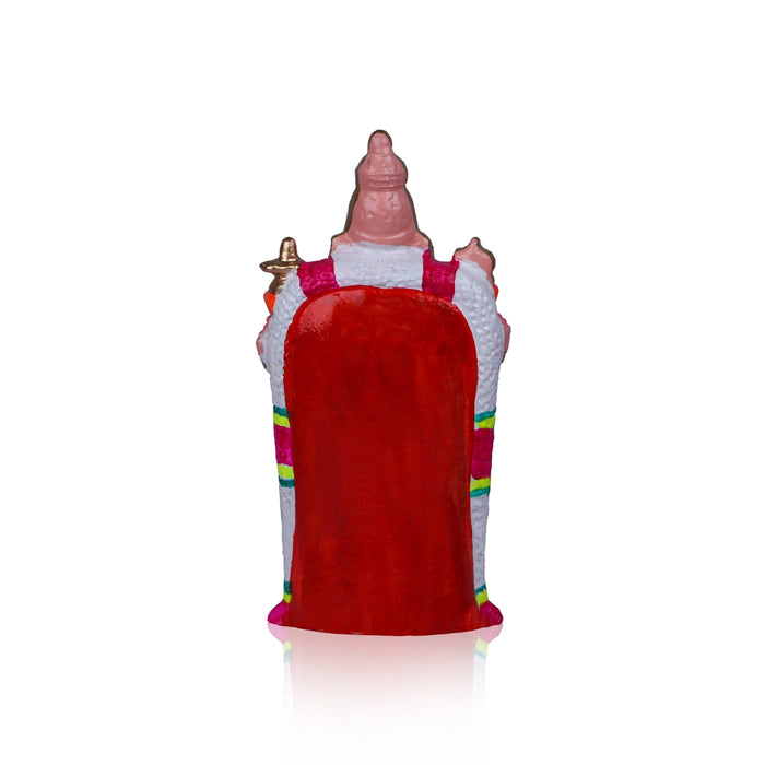 Vishalakshi Clay Golu Bommai - 10 Inches | Giri Golu Doll/ Navaratri Golu Bomma/Gombe/Bommai