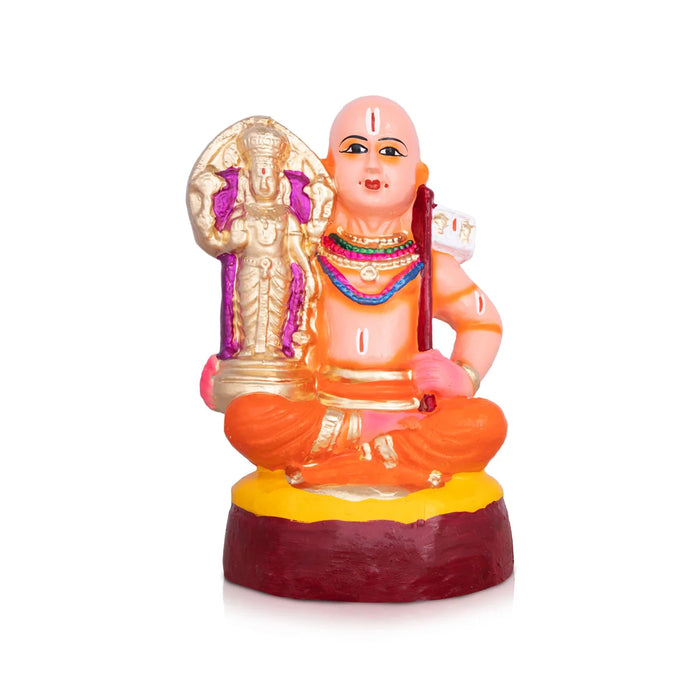 Ramanujar Chellapillai Clay Golu Bommai - 12 x 7.5 Inches | Giri Golu Doll/ Navaratri Golu Bomma/Gombe/Bommai