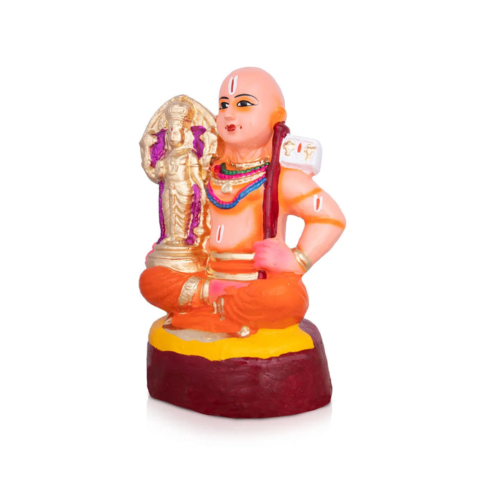 Ramanujar Chellapillai Clay Golu Bommai - 12 x 7.5 Inches | Giri Golu Doll/ Navaratri Golu Bomma/Gombe/Bommai