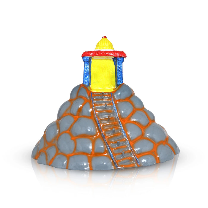 Trichy Uchi Pillaiyar Clay Golu Bommai - 15 x 17 Inches | 9 Pcs/ Giri Golu Doll/ Navaratri Golu Bomma/ Bommalu
