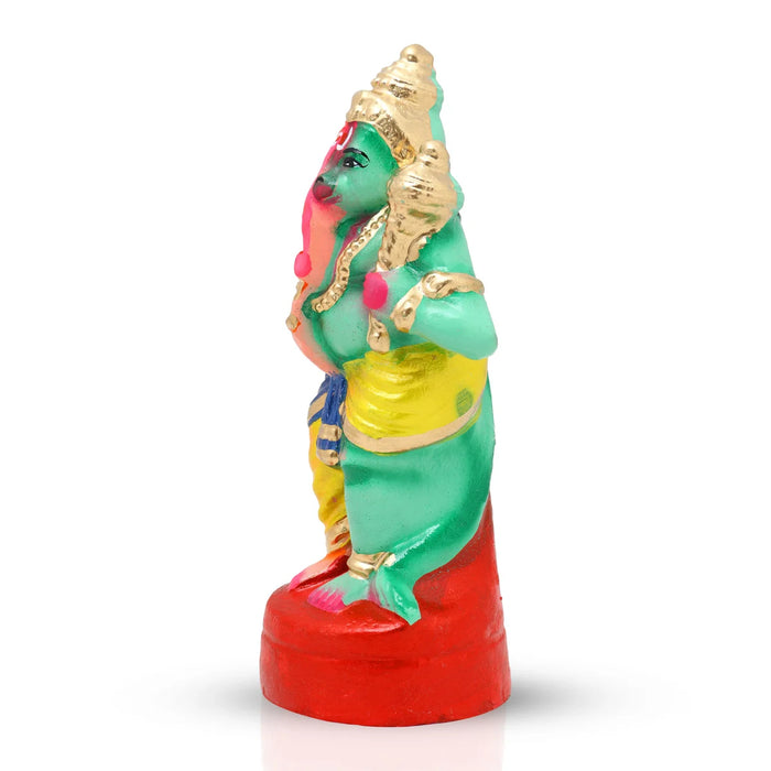 Adhyantha Prabhu Clay Golu Bommai - 9 x 3.25 Inches | Giri Golu Doll/ Navaratri Golu Bomma/Gombe/Bommai