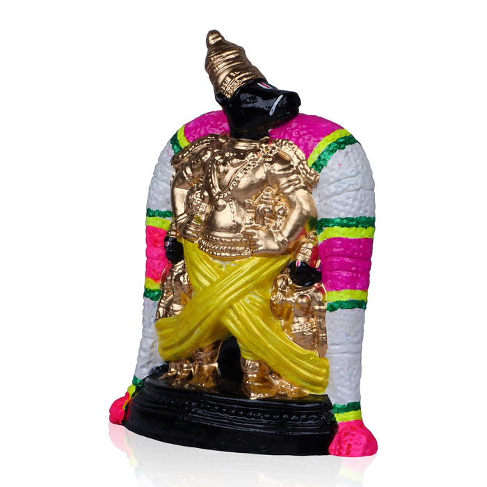 Srimushnam Clay Golu Bommai - 12 x 8 Inches | Giri Golu Doll/ Navaratri Kolu Bommai/ Gombe/ Dasara Doll