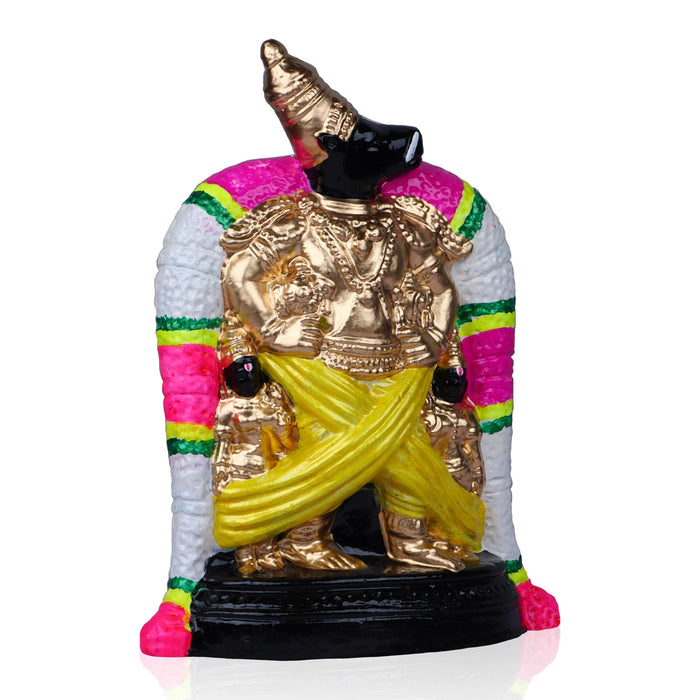 Srimushnam Clay Golu Bommai - 12 x 8 Inches | Giri Golu Doll/ Navaratri Kolu Bommai/ Gombe/ Dasara Doll