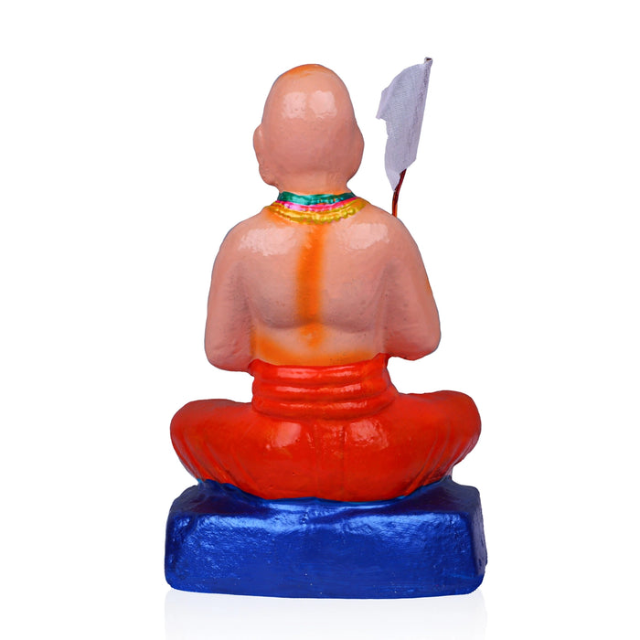 Ramanujar Clay Golu Bommai - 8 x 5 Inches | Giri Golu Doll/ Navaratri Golu Bomma/Gombe/Bommai