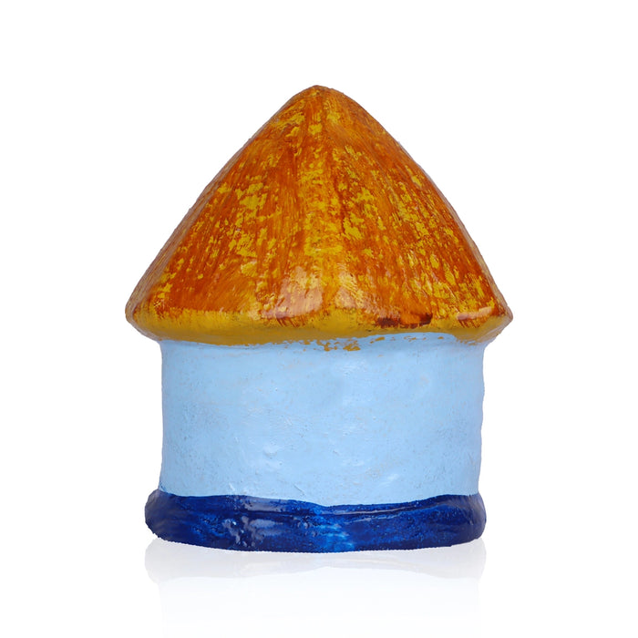 House Clay Golu Bommai - 3 x 3 Inches | Giri Golu Doll/ Navaratri Golu Bomma/Gombe/Bommai