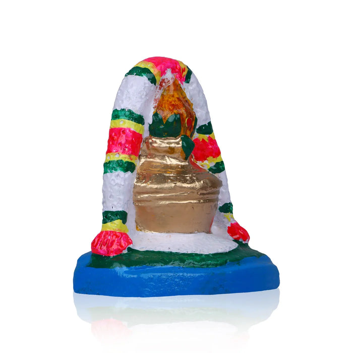 Kalasam Clay Golu Bommai - 5 x 4 Inches | Giri Golu Doll/ Navaratri Golu Bomma/Gombe/Bommai