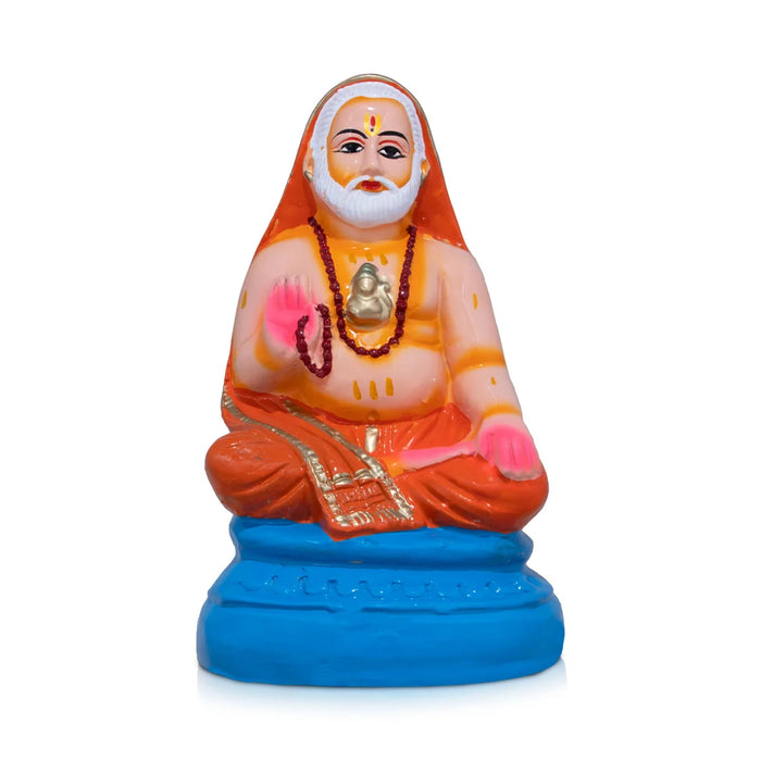 Raghavendra Clay Golu Bommai - 10 x 5 Inches | Giri Golu Doll/ Navaratri Golu Bomma/Gombe/Bommai