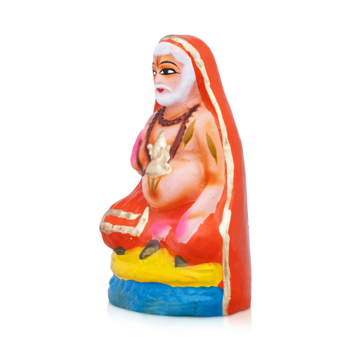 Ragavendra Clay Golu Bommai - 6 x 4 Inches | Giri Golu Doll/ Navaratri Golu Bomma/ Gombe/ Bommai