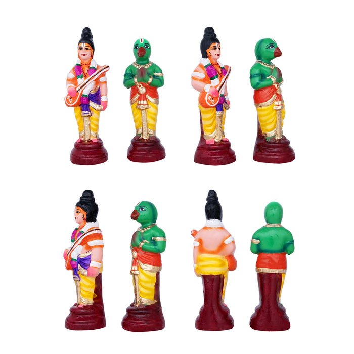 Srinivasa Kalyanam Clay Golu Bommai Set - 12 x 11 Inches | Giri Golu Doll/ Navaratri Golu Bomma/ Bommalu