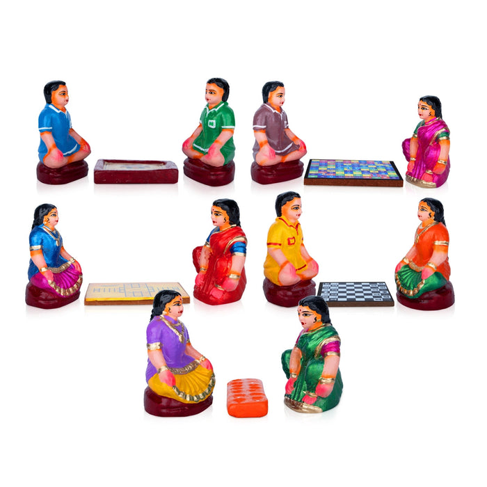Carrom Set - Clay - 6 Inch