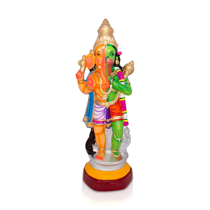 Adyanta Prabhu Paper Mache Golu Bommai - 28 x 10 Inches | Giri Golu Doll/ Navaratri Golu Bomma/ Gombe