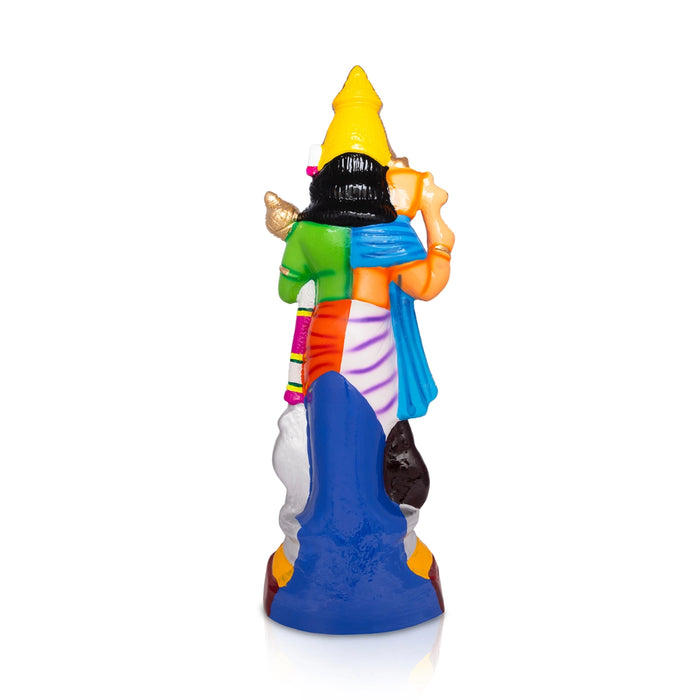 Adyanta Prabhu Paper Mache Golu Bommai - 28 x 10 Inches | Giri Golu Doll/ Navaratri Golu Bomma/ Gombe