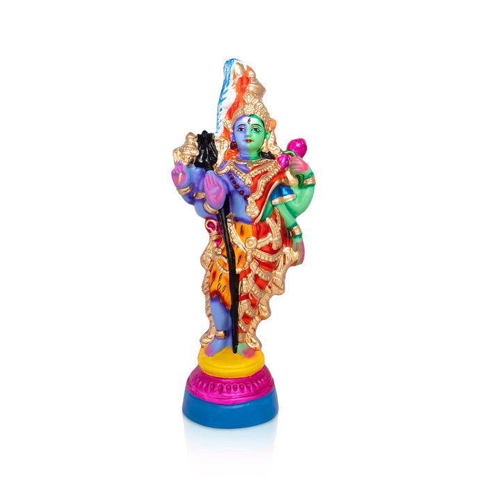 Ardhanareeshwarar Paper Mache Golu Bommai - 20 x 7.5 Inches | Giri Golu Doll/ Navaratri Golu Bommalu/ Dasara Doll