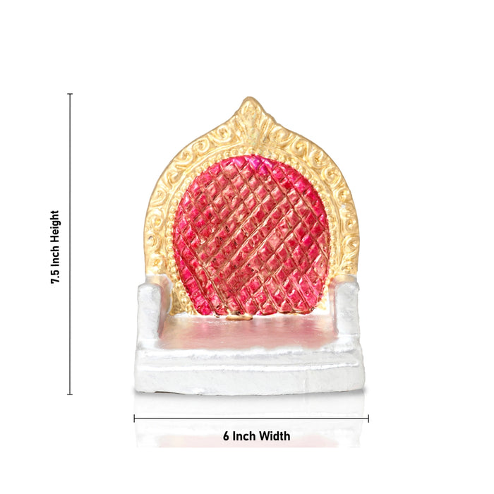 Engagement Clay Golu Bommai Set - 7.5 x 6 Inches | Giri Golu Doll/ Navaratri Golu Bomma/ Bommai/ Gombe