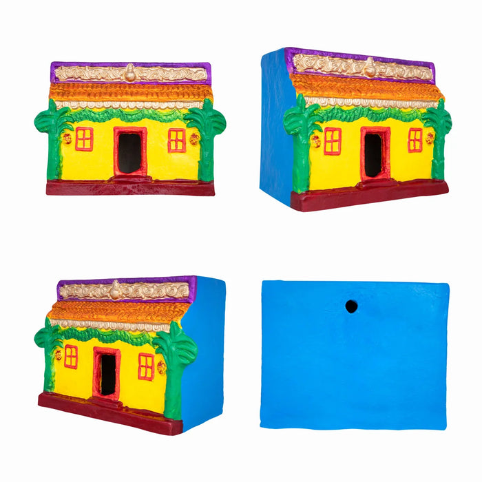 Veedu Grahapravesam Clay Golu Bommai Set - 9 x 8 Inches | Giri Golu Doll/ Navaratri Golu Bomma/Gombe/Bommai