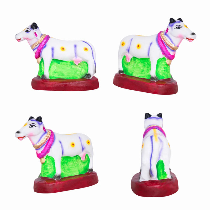 Veedu Grahapravesam Clay Golu Bommai Set - 9 x 8 Inches | Giri Golu Doll/ Navaratri Golu Bomma/Gombe/Bommai