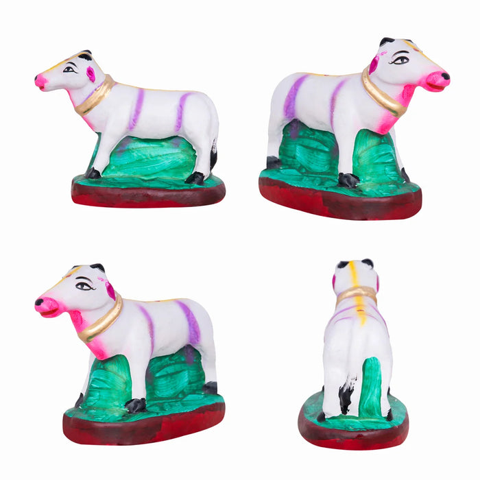 Veedu Grahapravesam Clay Golu Bommai Set - 9 x 8 Inches | Giri Golu Doll/ Navaratri Golu Bomma/Gombe/Bommai