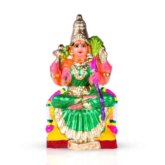 Kamakshi Clay Golu Bommai - 10 Inches | Giri Golu Doll/ Navaratri Golu Bomma/Gombe/Bommai