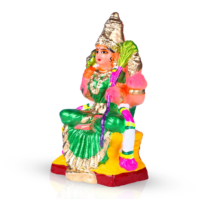 Kamakshi Clay Golu Bommai - 10 Inches | Giri Golu Doll/ Navaratri Golu Bomma/Gombe/Bommai