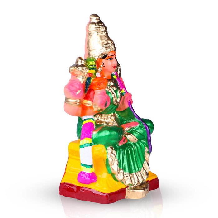 Kamakshi Clay Golu Bommai - 10 Inches | Giri Golu Doll/ Navaratri Golu Bomma/Gombe/Bommai