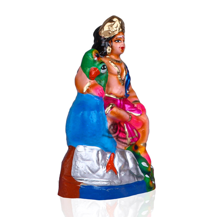 Mangani Thiruvilaiyadal Clay Golu Bommai Set - 8 x 9 Inches | Giri Golu Doll/ Navaratri Golu Bomma/Gombe