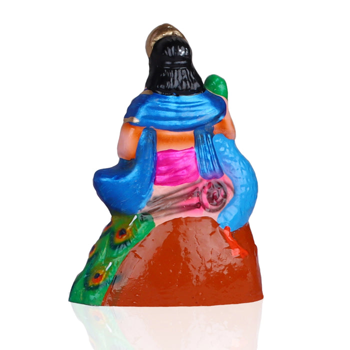 Mangani Thiruvilaiyadal Clay Golu Bommai Set - 8 x 9 Inches | Giri Golu Doll/ Navaratri Golu Bomma/Gombe