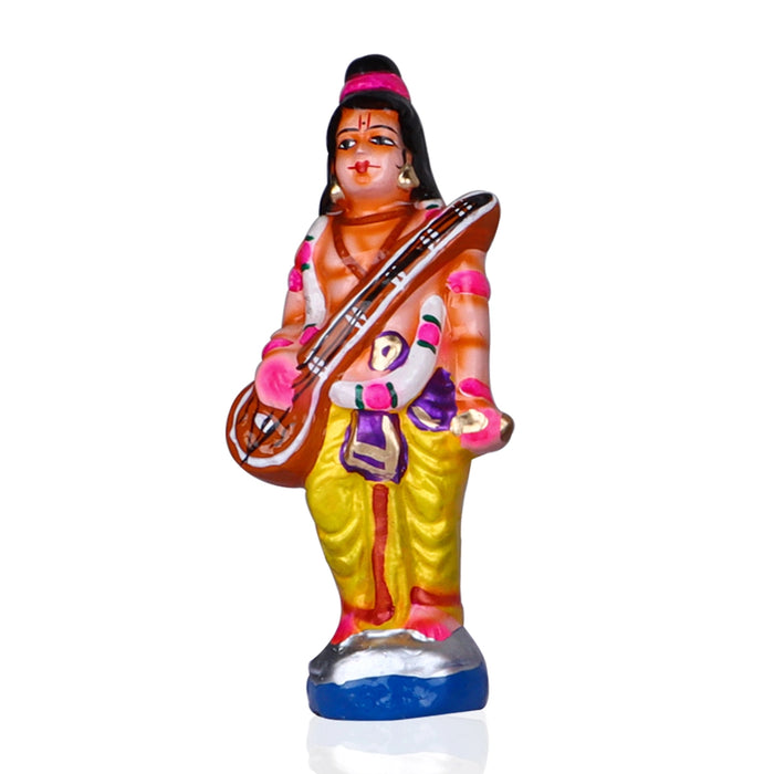 Mangani Thiruvilaiyadal Clay Golu Bommai Set - 8 x 9 Inches | Giri Golu Doll/ Navaratri Golu Bomma/Gombe