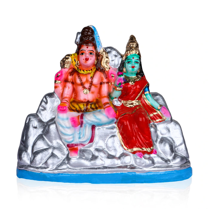 Mangani Thiruvilaiyadal Clay Golu Bommai Set - 8 x 9 Inches | Giri Golu Doll/ Navaratri Golu Bomma/Gombe