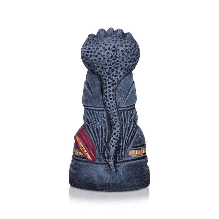 Half Karumariamman Statue Clay Golu Bommai - 9 X 4.75 Inches | Giri Golu Doll/ Navaratri Gombe/ Navratri Decor